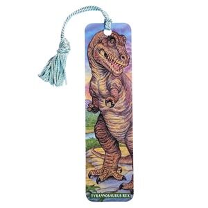 Vintage 90s T-Rex Bookmark Tyrannosaurus Dinosaur Dino USA 1993 Antioch KB 09903